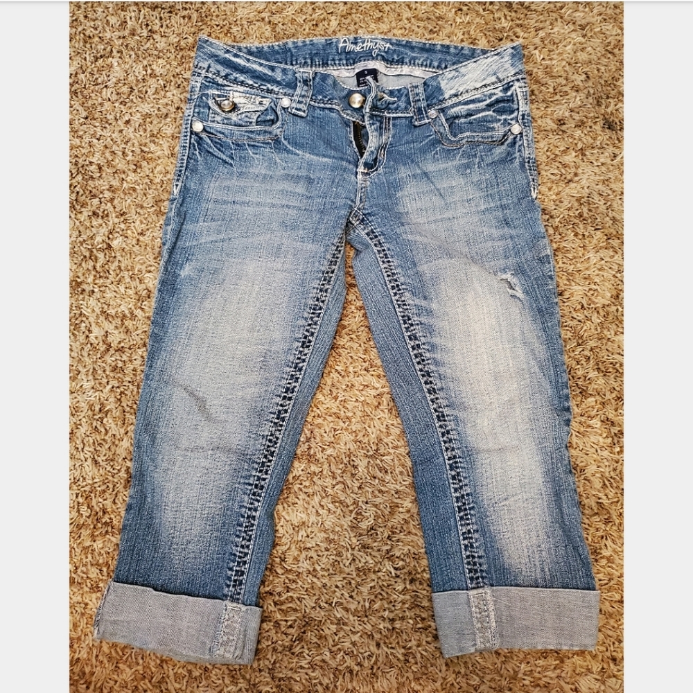 Amethyst Jean's cuffed capris